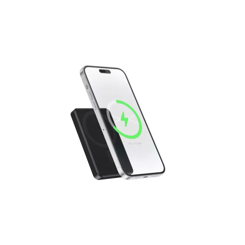Gembird PB05-WPC15M-01 Magnetische kabellose Powerbank 15W, 5000mAh, Schwarz