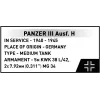 COBI 958 PCS HC WWII Panzer III Ausf. H Bausteine-Set