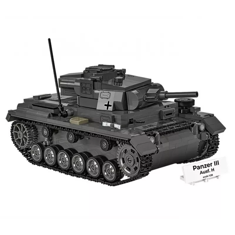 COBI 958 PCS HC WWII Panzer III Ausf. H Bausteine-Set