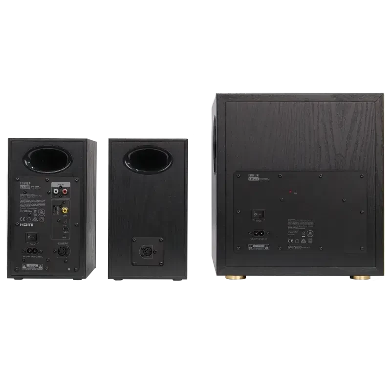 Edifier S355DB 2.1 Regallautsprechersystem mit Subwoofer, Schwarz