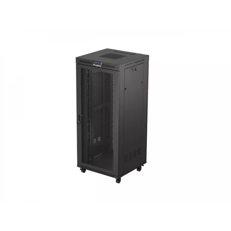 Lanberg FF01-8837-23BL Rack-Schrank 37U Standschrank Schwarz