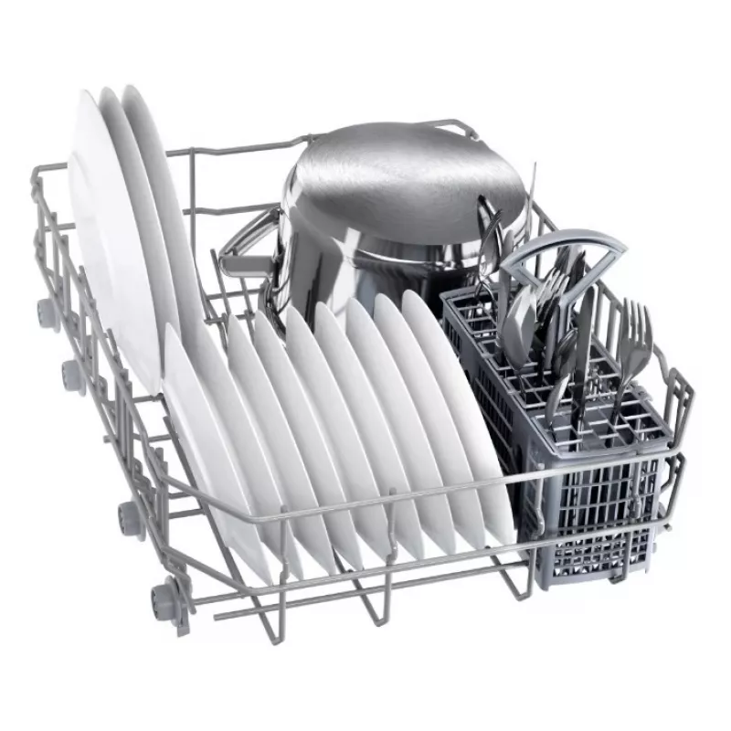 Bosch Serie 2 SPS2HKW55E Freestanding Slimline Dishwasher, 10 Place Settings, White