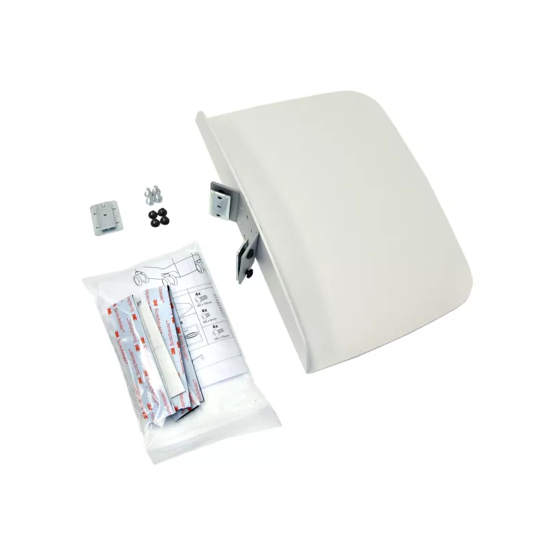 Ergotron Utility Shelf - Montagekomponente (Befestigungen, Regal für Wagen) - für Drucker - Weiß - für Neo-Flex ESD WorkSpace; TeachWell LCD Mobile Digital Platform, Mobile Digital Platform