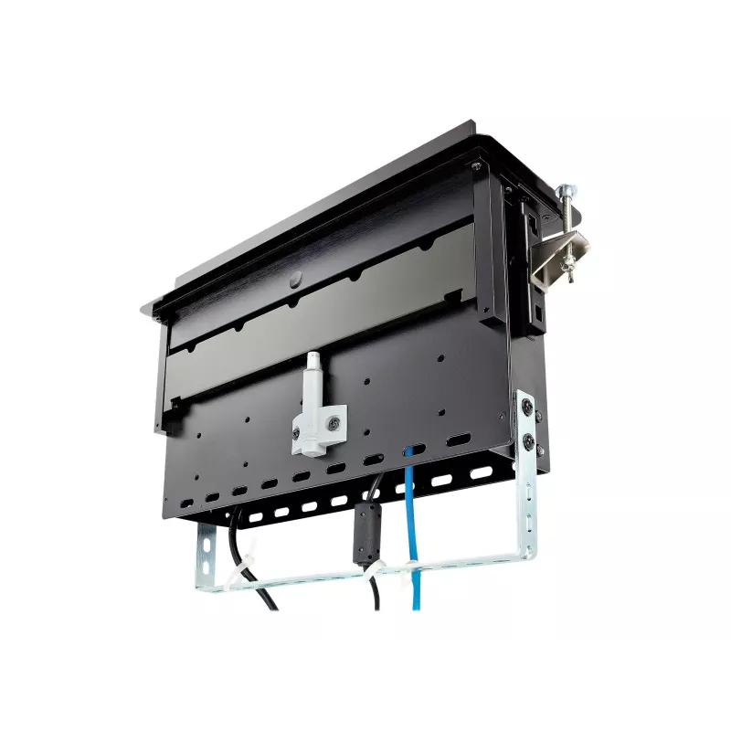 StarTech.com Dual-Module Konferenztisch-Anschlussbox - Anpassbar - Flächenbündig - Schwarz