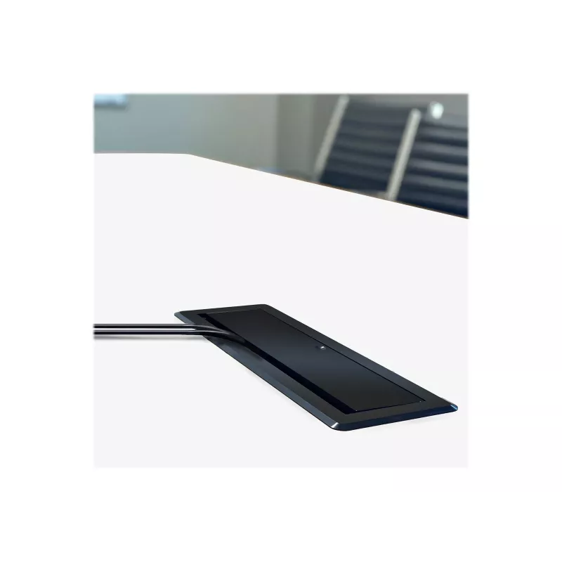 StarTech.com Dual-Module Konferenztisch-Anschlussbox - Anpassbar - Flächenbündig - Schwarz