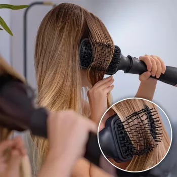 Cecotec CeramicCare 10in1 Styler Hot Air Brush 1000W Schwarz