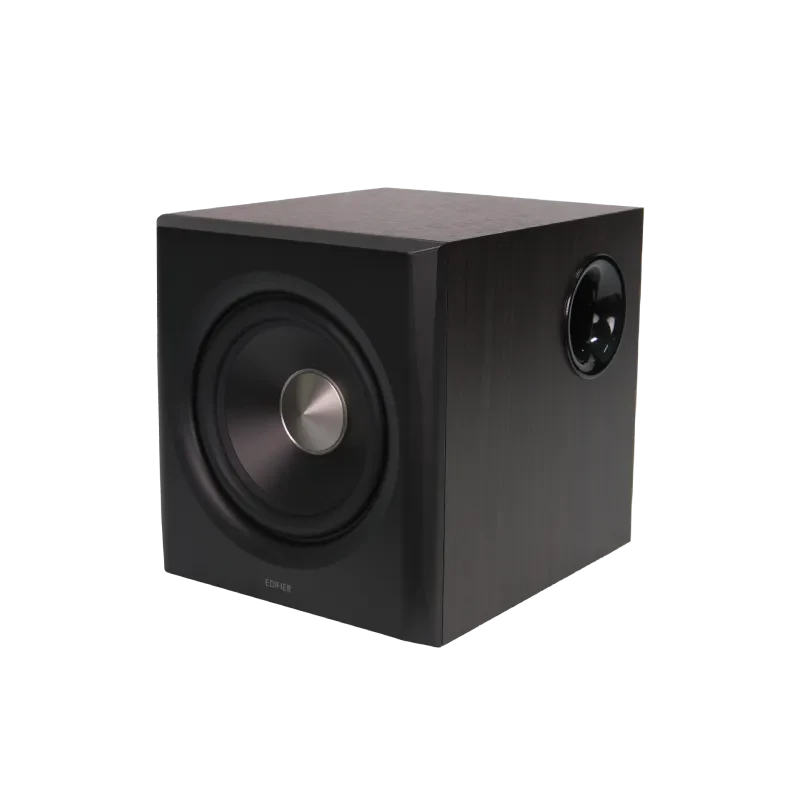Edifier S355DB 2.1 Regallautsprechersystem mit Subwoofer, Walnuss