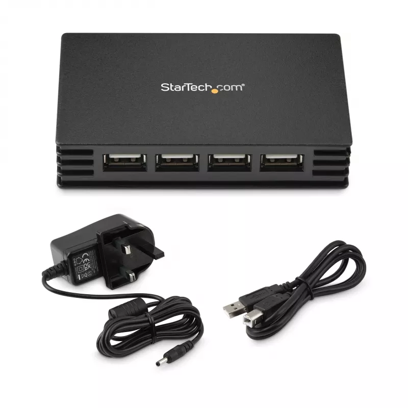 StarTech.com 4-Port USB 2.0 Hub - Hub - 4 Ports