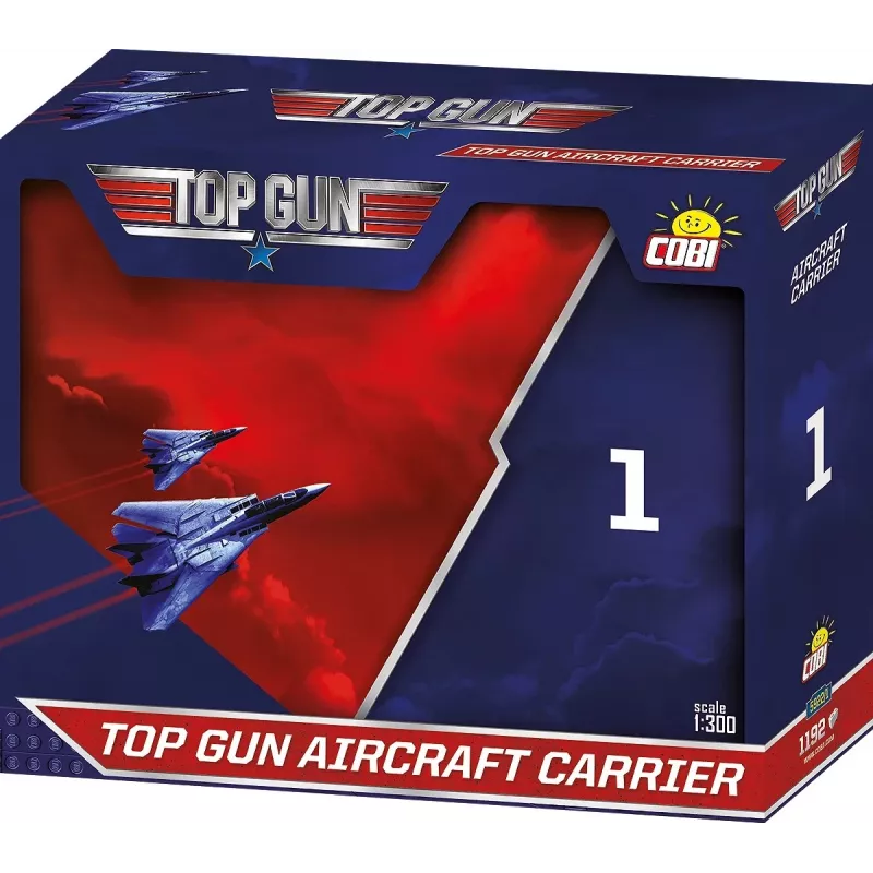 COBI KLOCKI Blöcke Top Gun Flugzeugträger 6130 Teile