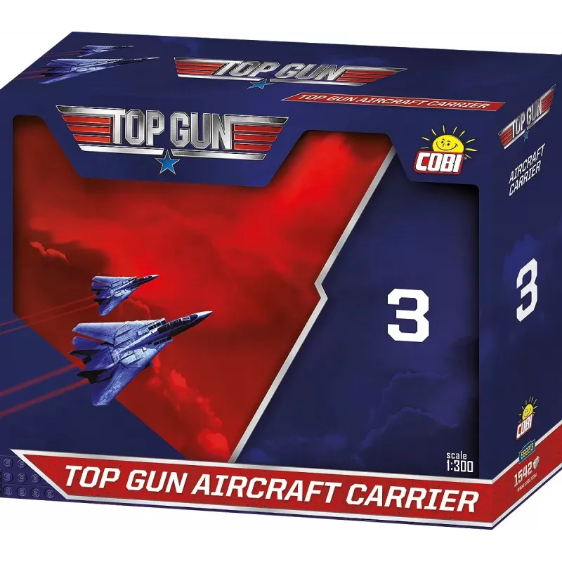 COBI KLOCKI Blöcke Top Gun Flugzeugträger 6130 Teile