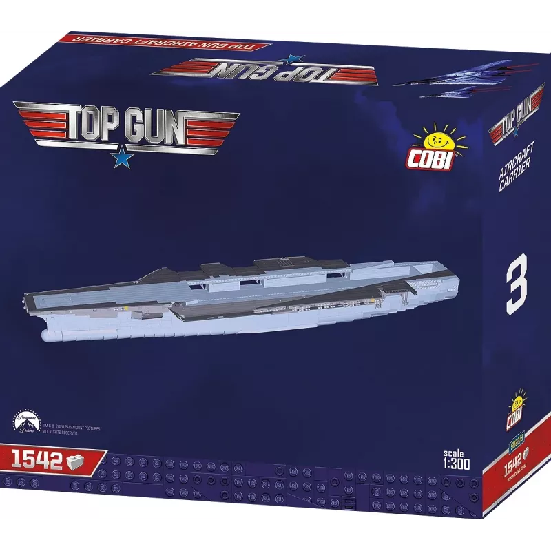 COBI KLOCKI Blöcke Top Gun Flugzeugträger 6130 Teile