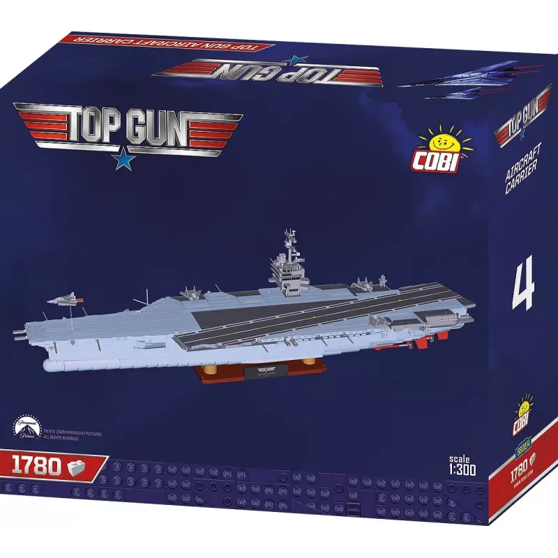 COBI KLOCKI Blöcke Top Gun Flugzeugträger 6130 Teile