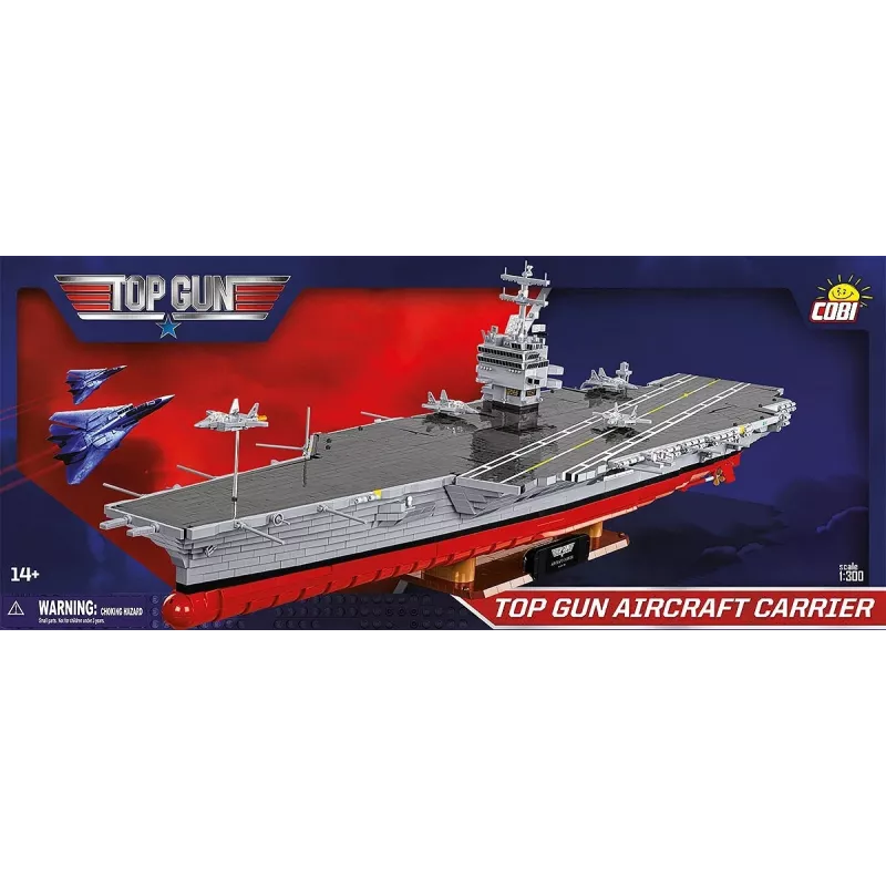 COBI KLOCKI Blöcke Top Gun Flugzeugträger 6130 Teile