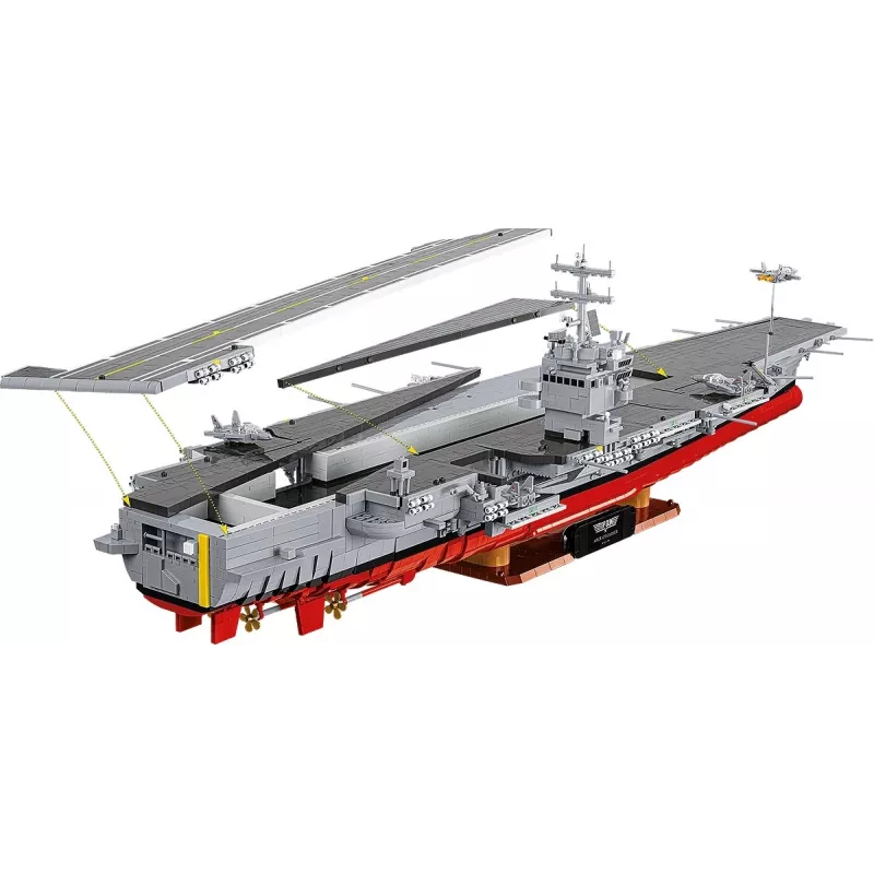 COBI KLOCKI Blöcke Top Gun Flugzeugträger 6130 Teile