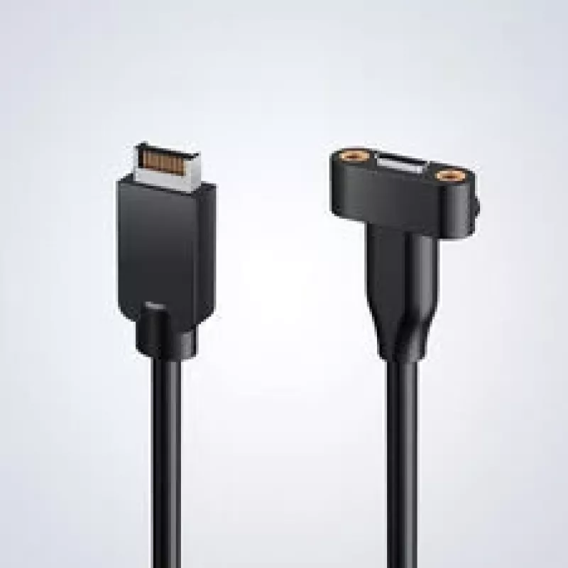 GRAUGEAR G-ETC-20G-B High-Speed USB-C Port Retrofit Kit mit PCI-Slotblende, 0,5 m, Schwarz