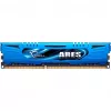 G.Skill ARES 32 GB (4x 8 GB) DDR3-2400 CL11 Desktop Memory Kit - Blau