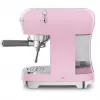 Smeg ECF02PKEU 50s Retro Style Espresso-Kaffeemaschine, 1350 W, Pink