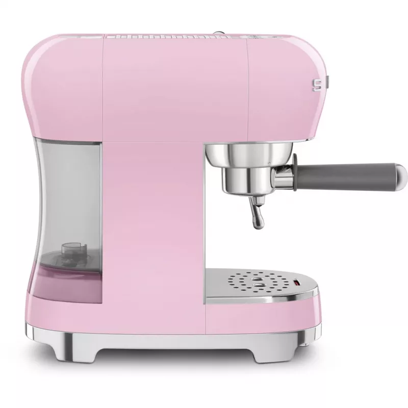 Smeg ECF02PKEU 50s Retro Style Espresso-Kaffeemaschine, 1350 W, Pink