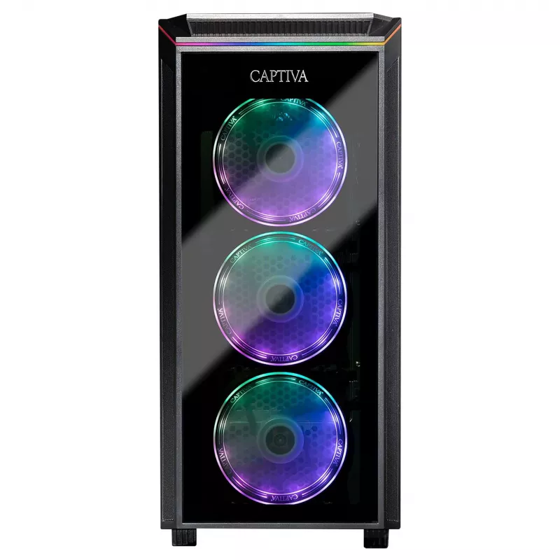Captiva PC Highend Gaming I89-832 Intel Core Ultra 7 265KF, 32GB DDR5 RAM, 1TB M.2 SSD, Nvidia GeForce RTX 5070 (12GB GDDR7), Z890, Windows 11 Home