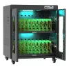 GoodConnections ANTARES N20E Notebook-Ladewagen für bis zu 15,6 inch mit UVC-Desinfektion, Schwarz