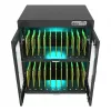 GoodConnections ANTARES N20E Notebook-Ladewagen für bis zu 15,6 inch mit UVC-Desinfektion, Schwarz