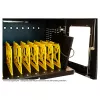 GoodConnections ANTARES N20E Notebook-Ladewagen für bis zu 15,6 inch mit UVC-Desinfektion, Schwarz