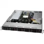 Super Micro SuperServer 110P-WTR 1U Rackmount Server Barebone - Single Socket LGA4189 - Intel C621A - 8x DDR4 DIMM Slots - 4x 3,5 inch Hot-Swap SATA/NVMe Hybrid - Dual 10GbE - 750W Redundant Platinum