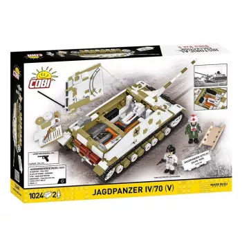 COBI KLOCKI Historical Collection Jagdpanzer IV/70 (V) (Sd.Kfz.162/1) Bausteine-Set 1024 Teile