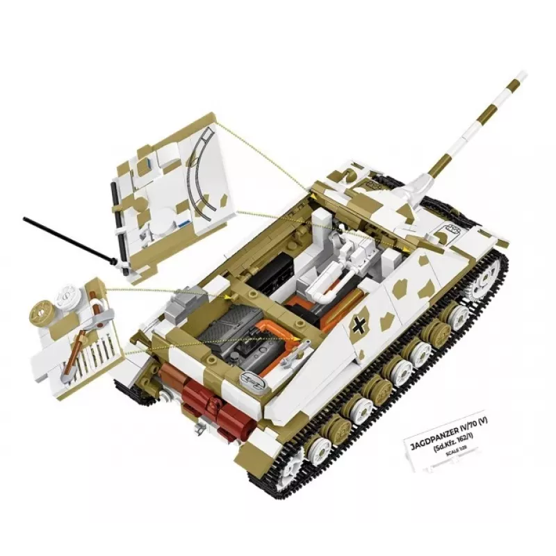 COBI KLOCKI Historical Collection Jagdpanzer IV/70 (V) (Sd.Kfz.162/1) Bausteine-Set 1024 Teile