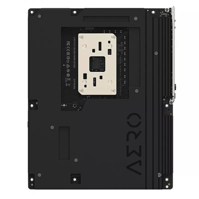 Gigabyte X870E AERO X3D DARK WOOD Motherboard - Unterstützt AMD Ryzen 9000 CPUs, 16+2+2 Phasen digitales VRM, bis zu 9000 MHz DDR5 (OC), 2x PCIe 5.0 + 2x PCIe 4.0, Wi-Fi 7, 5GbE LAN, USB 4