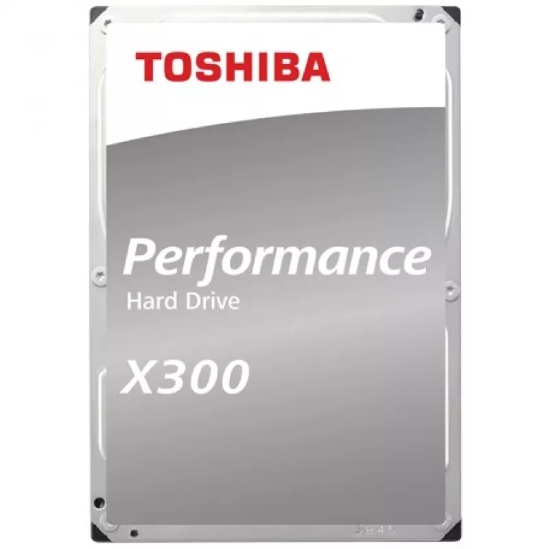 Toshiba X300 Performance 12 TB interne Festplatte 3,5-Zoll SATA 6Gb/s 7200 RPM 256 MB Cache