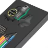 Wera 9740 Hex-Plus L-Key Set Metrisch 9-teilig mit Kugelkopf und Farbcodierung