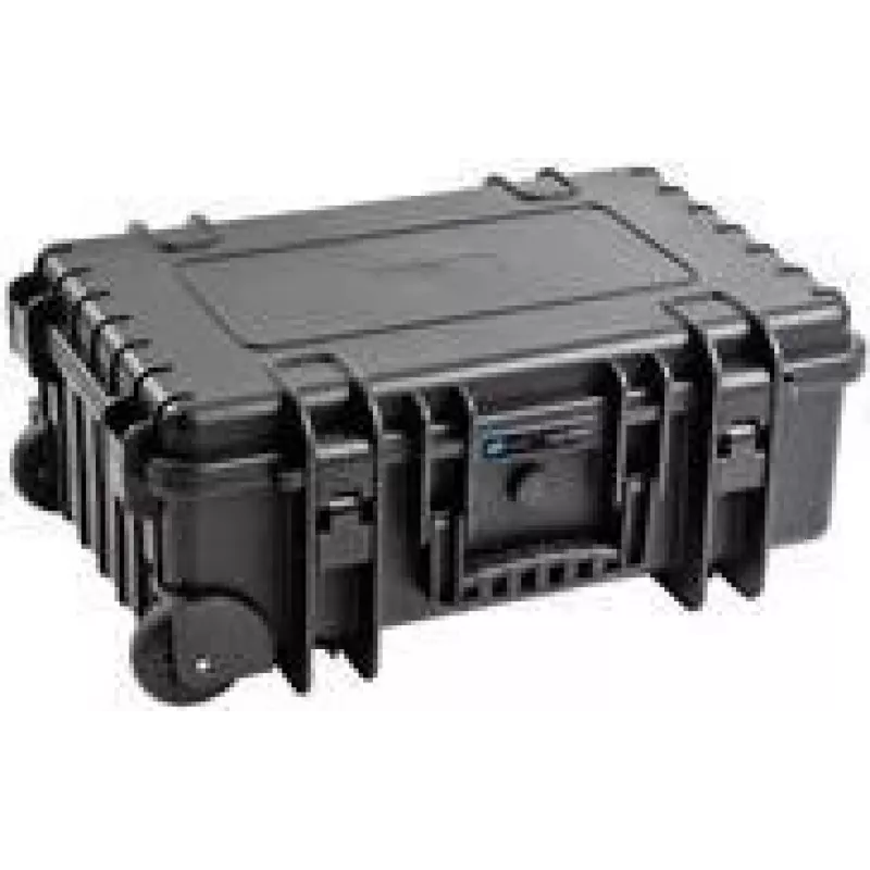 B&W Outdoor Case Type 6600 mit Rollen - Schwarz