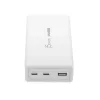 j5create JUP37185W-EN 185W GaN PD 3.1 USB-C 3-Port Charger Weiß