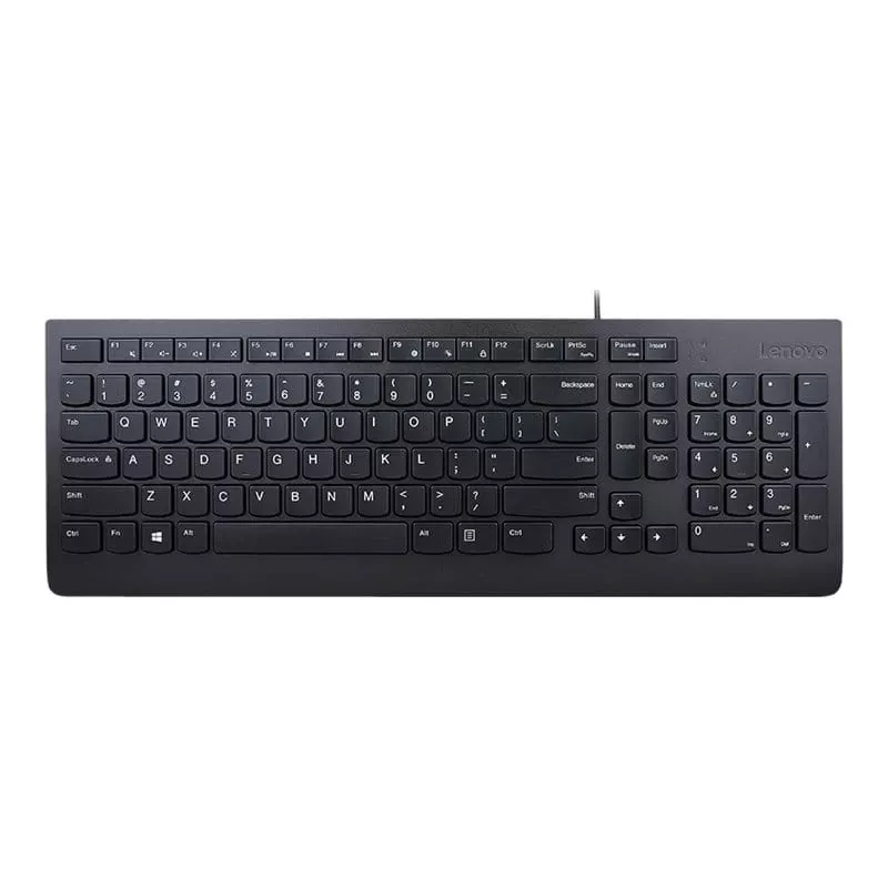 Lenovo Essential Keyboard USB Ungarisches Layout Schwarz