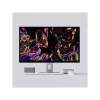 ALOGIC ASPEKT 32 Zoll 4K UHD Matt Docking Monitor Silber