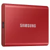 Samsung Portable SSD T7 500GB USB 3.2 Gen 2 Metallic Red Externe Solid-State-Festplatte