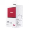 Samsung Portable SSD T7 500GB USB 3.2 Gen 2 Metallic Red Externe Solid-State-Festplatte