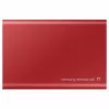 Samsung Portable SSD T7 500GB USB 3.2 Gen 2 Metallic Red Externe Solid-State-Festplatte