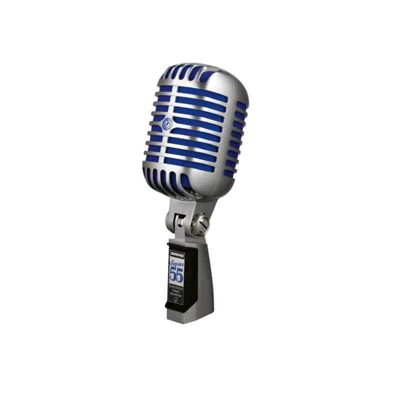 Shure SUPER 55 Grau Dynamisches Studiomikrofon Supercardioid