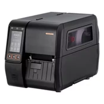 BIXOLON XT5-43ND9S/BEG 300 DPI Thermotransfer-Rückwickler-Abzieher Seriell Ethernet Etikettendrucker