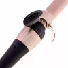 Adler AD 2117 Lockenstab mit Keramik-Heizsystem, 25 mm Zylinder, 200 °C, 45 W, Schwarz/Rosa
