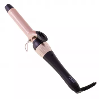 Adler AD 2117 Lockenstab mit Keramik-Heizsystem, 25 mm Zylinder, 200 °C, 45 W, Schwarz/Rosa