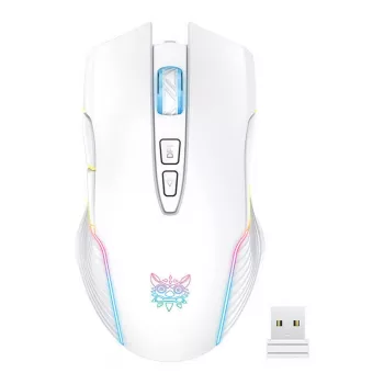ONIKUMA CW905 White Wireless Gaming Mouse