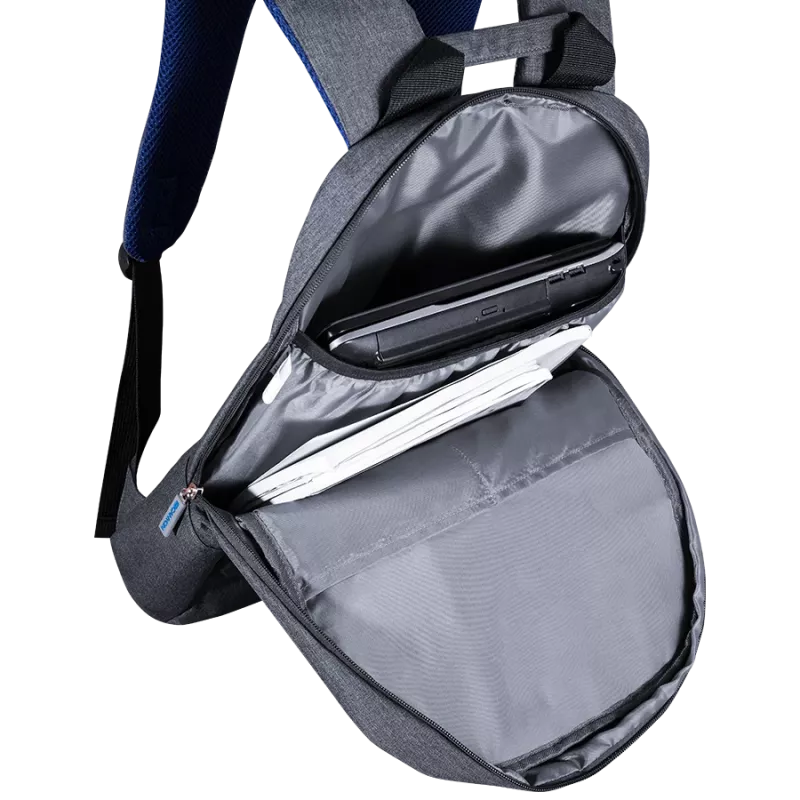 CANYON BP-4 Slim 12L Gray Laptop-Rucksack