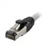 Synergy21 Patchkabel RJ45, CAT8.1 2000MHz, 0,5m, Grau, S-STP (S/FTP), TPE/LSZH (SuperFlex), AWG26