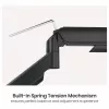 Equip Monitor Tischhalterung 17-32 inch Einzelarm Gasfeder 9 kg Schwarz