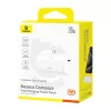 Baseus Compact 5000mAh 20W USB-C Power Bank Weiß