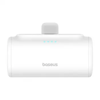 Baseus Compact 5000mAh 20W USB-C Power Bank Weiß