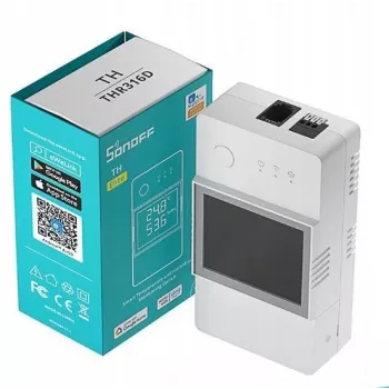 Sonoff THR320D TH Elite Smart WiFi Temperatur- und Feuchtigkeitsüberwachungsschalter